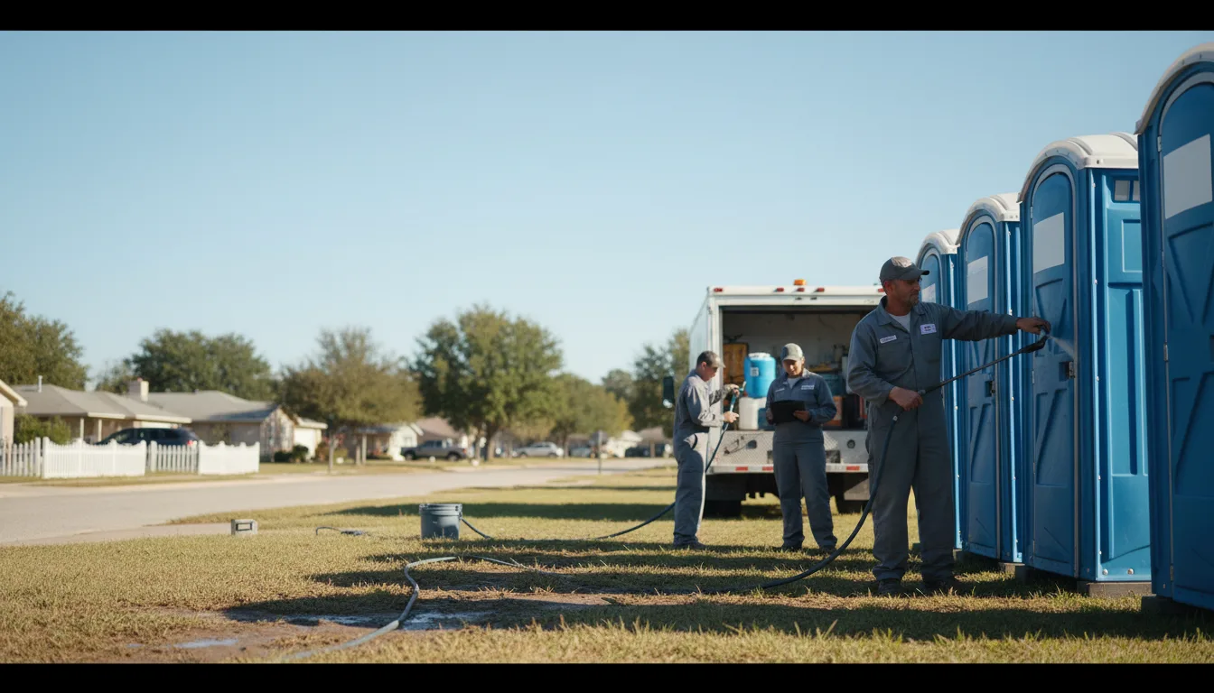 Long-Term Portable Toilet Rental in Port Washington, OH near me